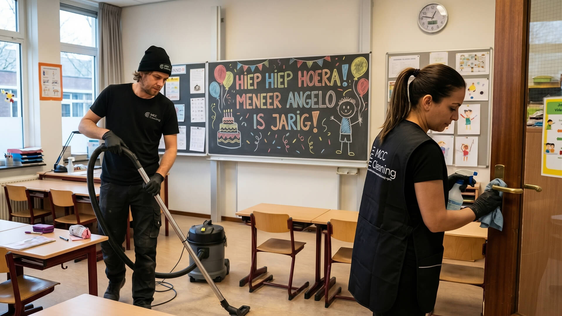 Een periodieke onderwijsschoonmaka van basisscholen is belangrijk voor docenten en leerlingen.